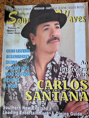 CARLOS SANTANA<br>Vol. 18 No. 9 - 2008