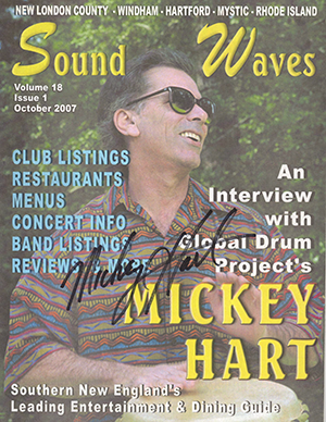 MICKEY HART<br>Vol. 18 No. 1  2007<br>AUTOGRAPHED