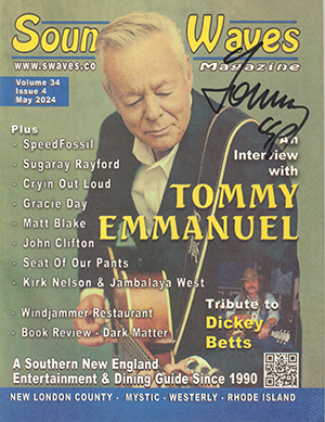 TOMMY EMMANUEL<br>Vol. 34 No. 4 - 2024<br>AUTOGRAPHED