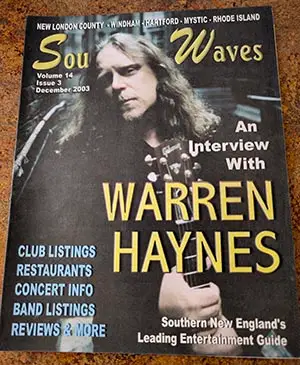 WARREN HAYNES<br>Vol. 14 No. 3 - 2003