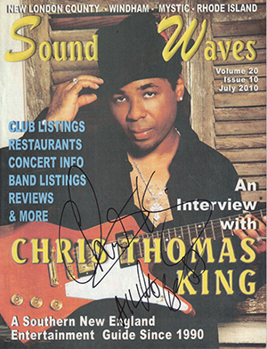 CHRIS THOMAS KING<br>Vol. 20 No. 16 - 2010<br>AUTOGRAPHED